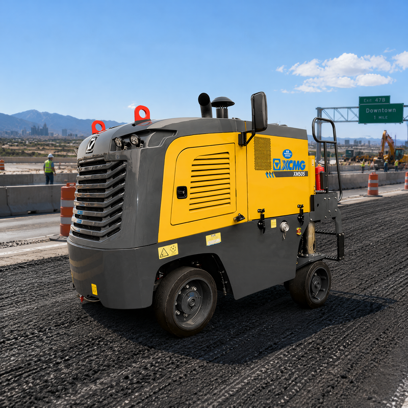 XM505 Máquina de fresado de pavimentos de asfalto Mantenimiento de carreteras Máquina de fresado en frío para reparación de carreteras urbanas