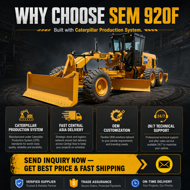 SEM920F Categorizador de motores de nivel 2 de la serie F, motor SDEC PPPC con detección de carga Categorizador hidráulico de carreteras